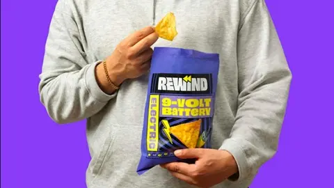 Inilah Camilan Varian Unik Dari Belanda Yang Diperkenalkan Merek Rewind, Keripik Dengan Rasa Baterai